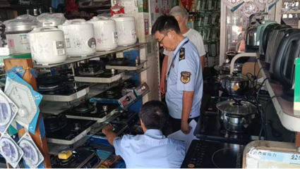 筑牢安全防線 五河縣加強(qiáng)燃?xì)庠罟荛y監(jiān)督檢查，規(guī)范家用電器零配件銷售